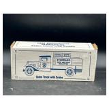 Vtg  Amoco Stake Truck with Crates Coin Bank