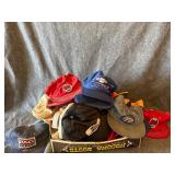 Vintage advertising hats Chevrolet M seed &
