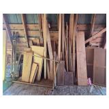 Large lumber lot