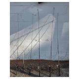 Fishing rod and reel lot