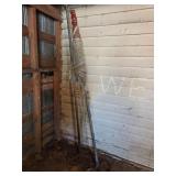 Metal volleyball poles