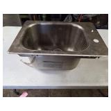 Small stainless sink