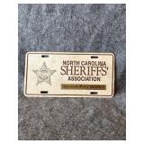 1989 NC Sheriffs' Honorary Member license plate