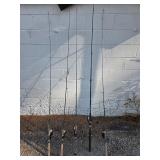 Fishing rod and reel lot Penn and more