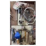Contents of 2 proto boards hammers and more