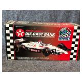Texaco Havoline Mario Andretti  Car Die-Cast Bank