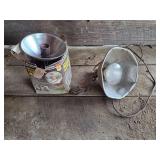 Heat light & propane heater attachment