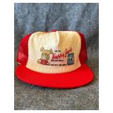 vintage Happy Jack dog supply trucker hat