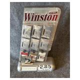 Flawed Vtg  Winston Cigarettes Display Tobacco