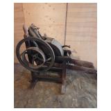 Antique double corn sheller