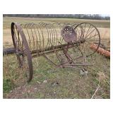 Antique horse drawn Hay rake