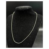 18ï¿½ Sterling silver necklace 2.5 grams