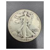 1943 Walking Liberty half dollar 90% silver