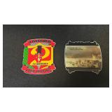 2 Challenge Coins, 2d Marines