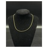 14k yellow gold necklace 15ï¿½ 6.2 grams