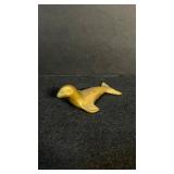 Vintage Mini Brass Seal Figure