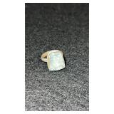 Sterling Silver Ring w/ Stone