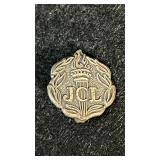 2.2 g silver, junior classical league torch pin