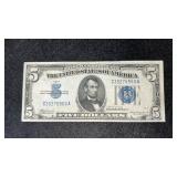 1934 Five Dollar Silver Certificate