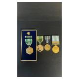 Vintage Military Medals, Korea, V Device