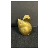Vintage mini brass mouse figure