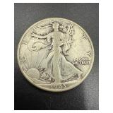 1943 Walking Liberty half dollar 90% silver