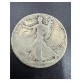 1943 Walking Liberty half dollar 90% silver