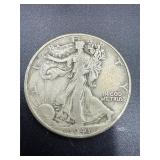 1943 Walking Liberty Half Dollar 90% silver