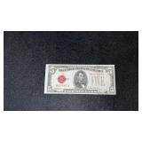 1928 E Five Dollar United States Note