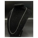 20ï¿½ Sterling silver Italy necklace 1.6 grams