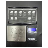 14k white gold 18ï¿½ 1.7 gram chain (no clasp)