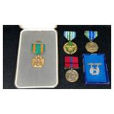Vintage military medals