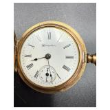 C. 1902 Hampden Watch Co. Molly Stark pocket watch