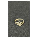 2.3 g Sterling silver Celtic knot ring