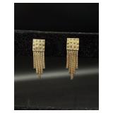 Sterling silver vintage earrings (no backs)