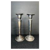 Sterling Silver Weighted Candle Holders