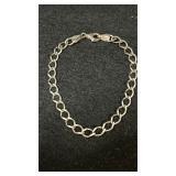 4.5 grams Sterling Silver Bracelet, 925 Italy