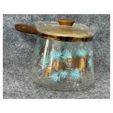 vintage David Douglas Flameproof glass coffee pot