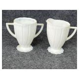 Hazel Atlas Newport Hairpin Platonite  Creamer