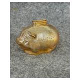 Save w marathon Anchor Hocking carnival glass bank