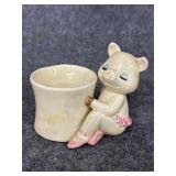 Vintage Japan pig figure chipped ear