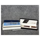 Vintage Cross and Colibri pens pencils