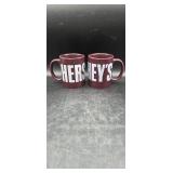 Set of 2 Hershey mugs.