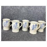 Pfaltzgraff Yorktowne stoneware coffee mugs