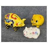 Vintage piggy banks