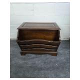 End table magazine holder