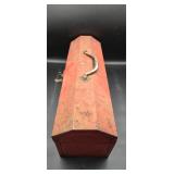 Vtg red tool box.