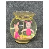 Piglet gel candle