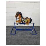 Flexible flyer hobby horse