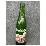 Vtg Mountain Dew hillbilly style soda bottle